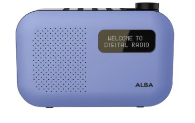 Alba - Mono DAB Radio - Blue
